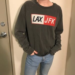 Kitson Men's oversized sweatshirt